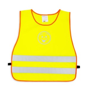 KAMIZELKA ODBLASKOWA DLA DZIECI UŚMIECH S 110-121