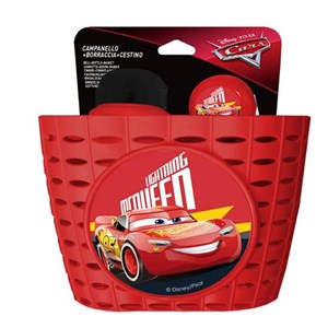 ZESTAW UPOMINEK DISNEY KOSZYK BIDON DZWONEK CARS